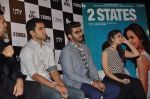 Alia Bhatt, Arjun Kapoor at 2 States trailor launch in PVR, Mumbai on 28th Feb 2014